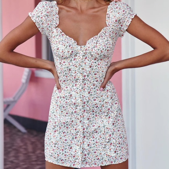 Hello Molly Dresses & Skirts - Hello Molly | Yellow Floral Dress